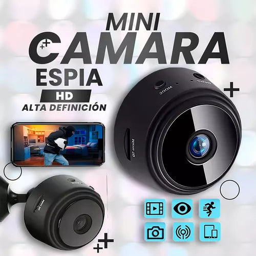 ¡Mini Cámara Espía con Visión Nocturna! 🔥 Oferta de Verano + Envío Gratis 🚚 ¡No te la Pierdas!