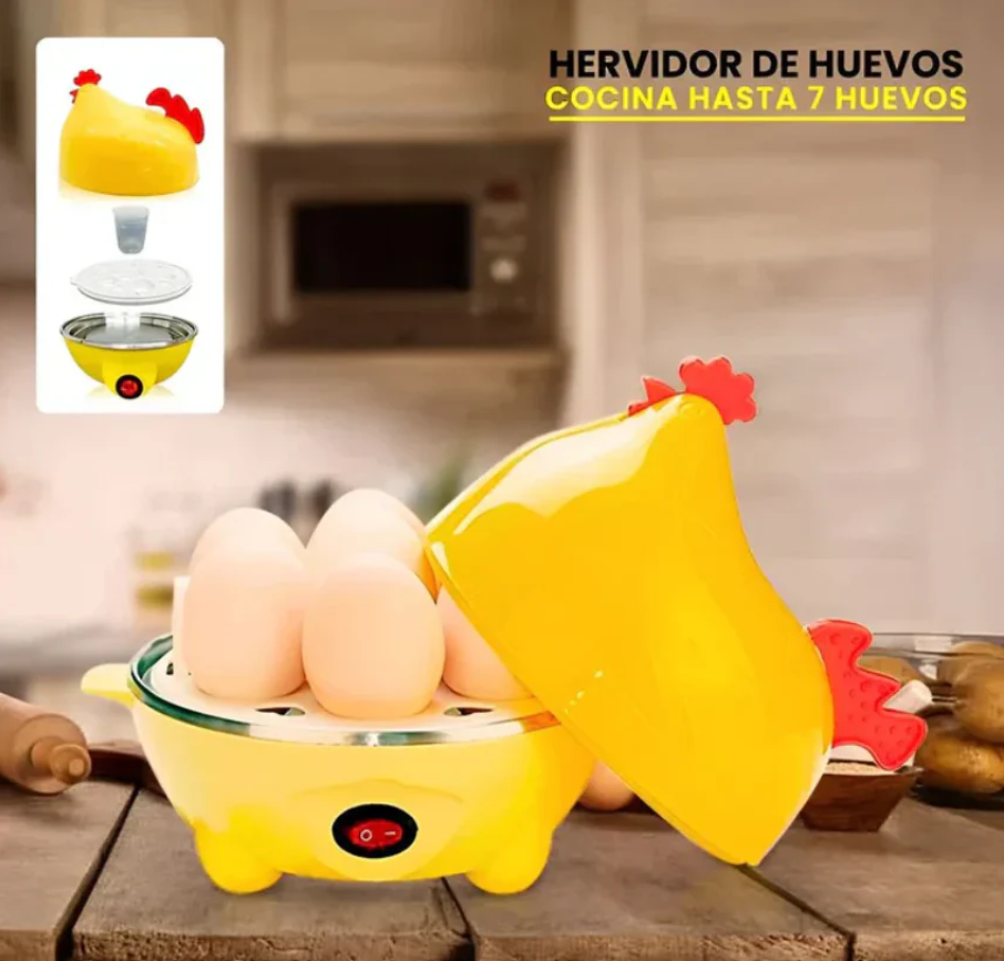 ¡Gallina Hervidora de Huevos! 🐔🥚 Cocina Fácil y Divertida 🔥 Oferta Exclusiva + Envío Gratis 🚚 ¡Desayunos Perfectos en Minutos!