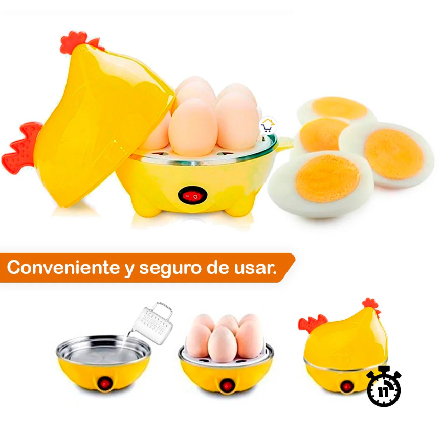 ¡Gallina Hervidora de Huevos! 🐔🥚 Cocina Fácil y Divertida 🔥 Oferta Exclusiva + Envío Gratis 🚚 ¡Desayunos Perfectos en Minutos!