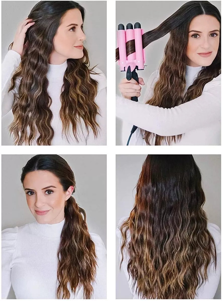 ¡Onduladora Rizadora Profesional! 💇‍♀️✨ Rizos Perfectos en Minutos 🔥 Oferta Exclusiva + Envío Gratis 🚚 ¡Luce un Cabello de Salón Todos los Días!