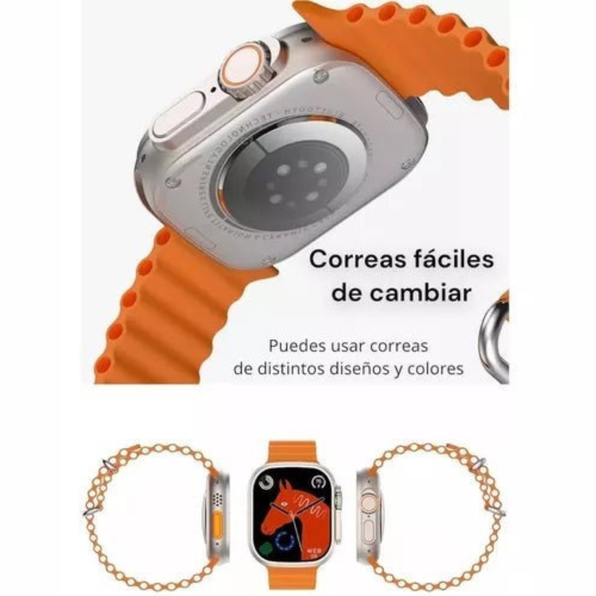 🔥 Reloj Smartwatch i8 Ultra: ¡Oferta de Verano + Envío Gratis! 🕒✨ "Controla tu día, eleva tu estilo y ahorra ahora."